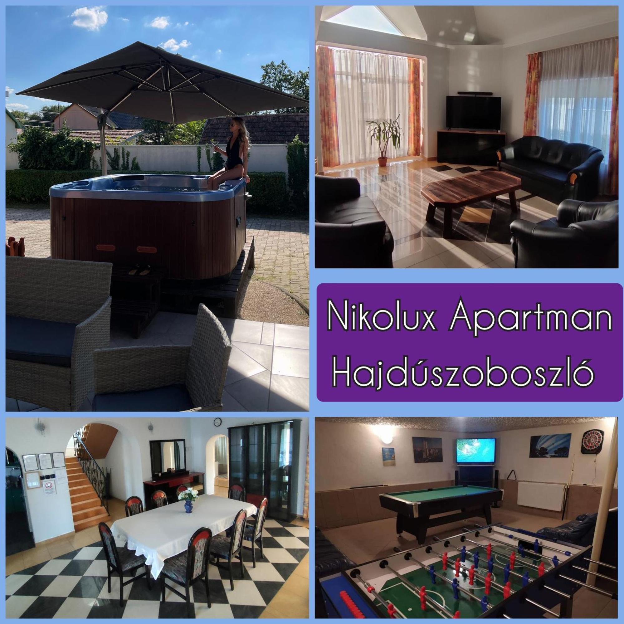 Nikolux Apartman Hajdúszoboszló Exteriér fotografie